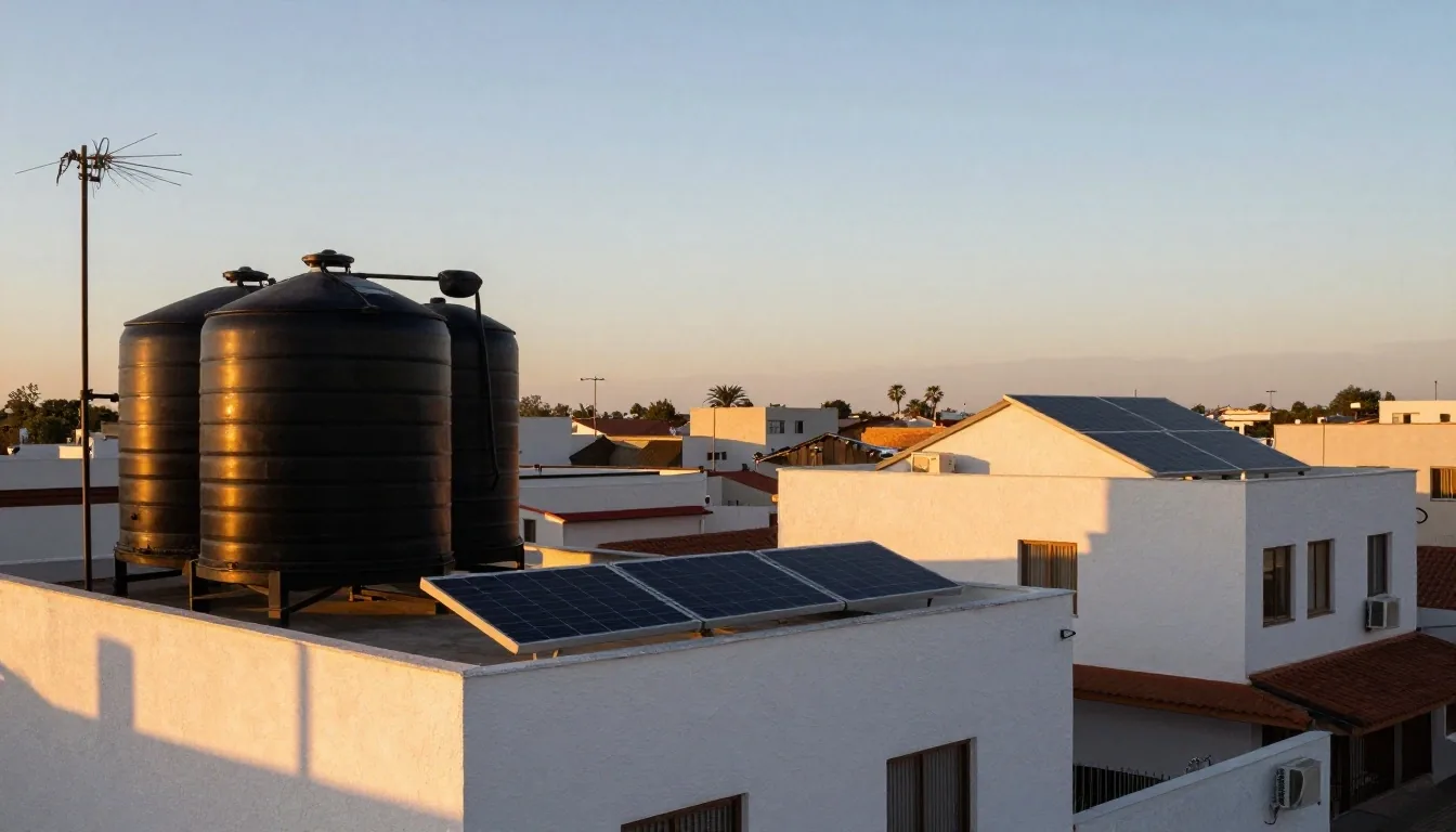 Techos argentinos a la hora dorada